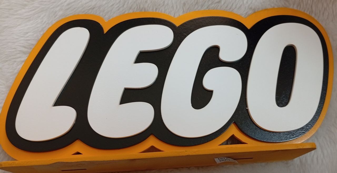 Displays Mdf 3D - Lego - Três Marias Festas