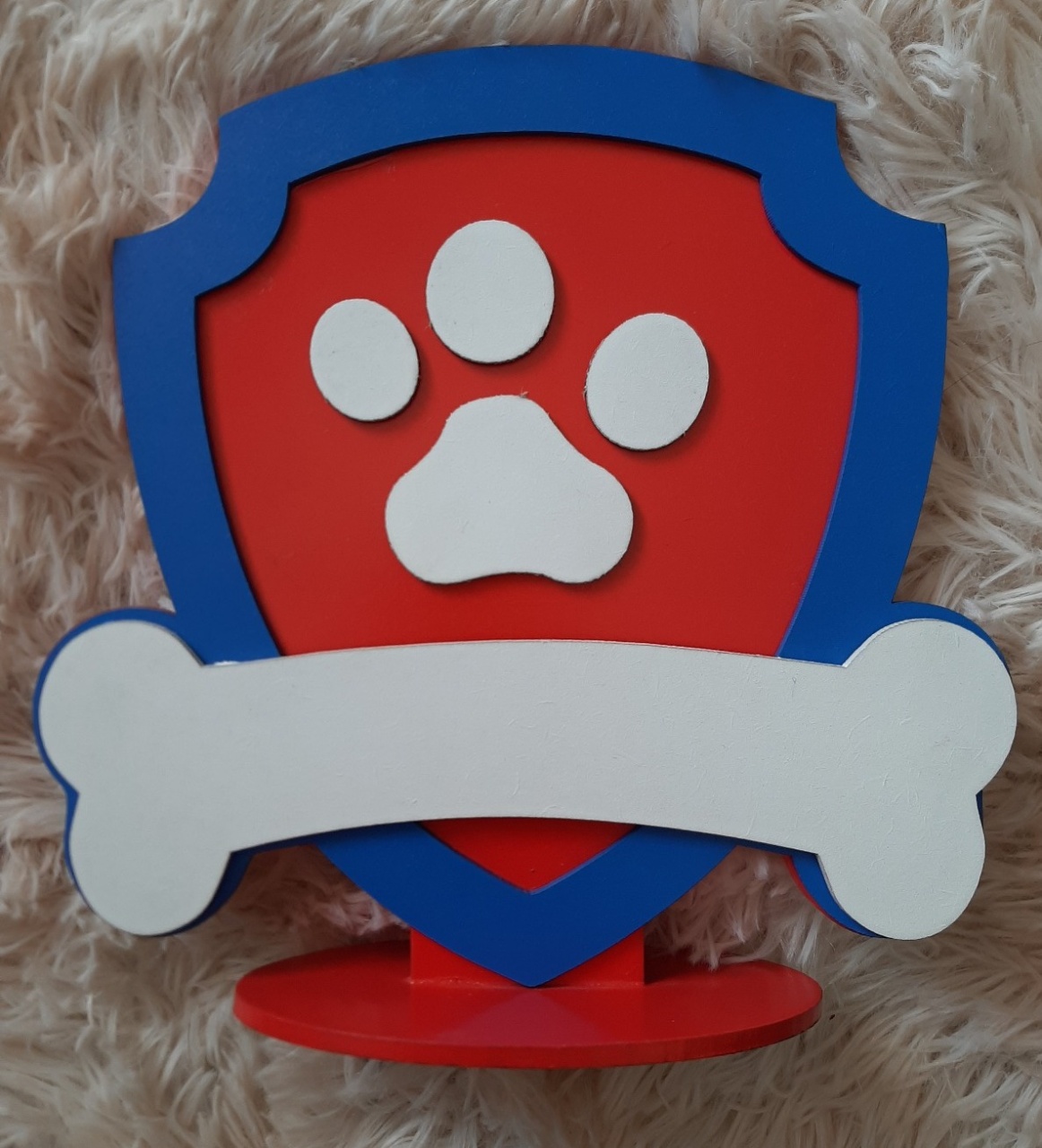 Displays Mdf 3D -  Patrulha Canina  - Três Marias Festas