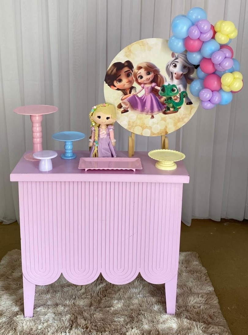 Mini Kit Rapunzel - Três Marias Festas