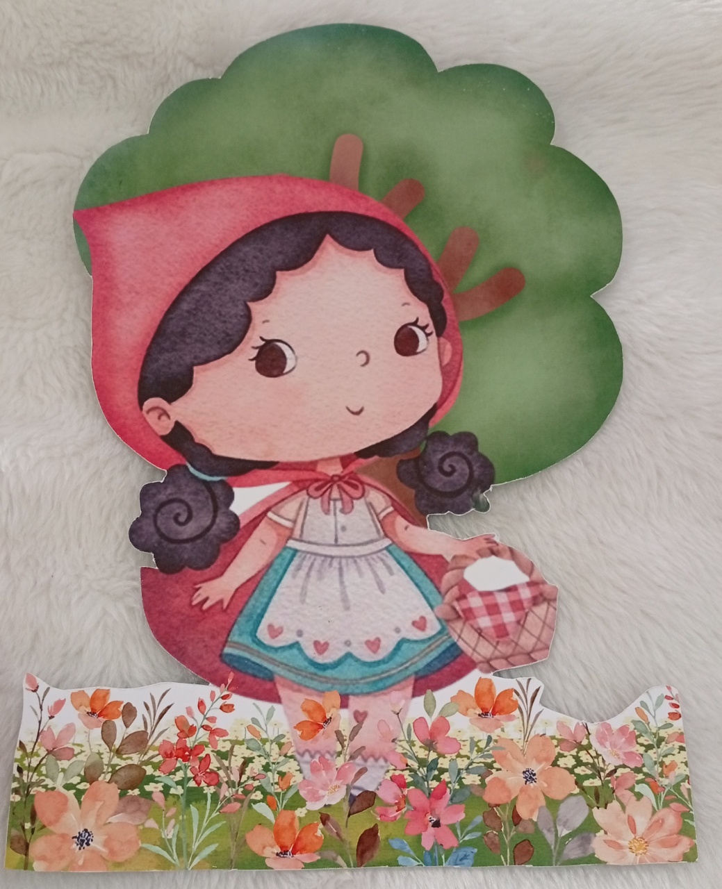 Display Ps - Chapeuzinho Vermelho Cut Mod1 - Três Marias Festas