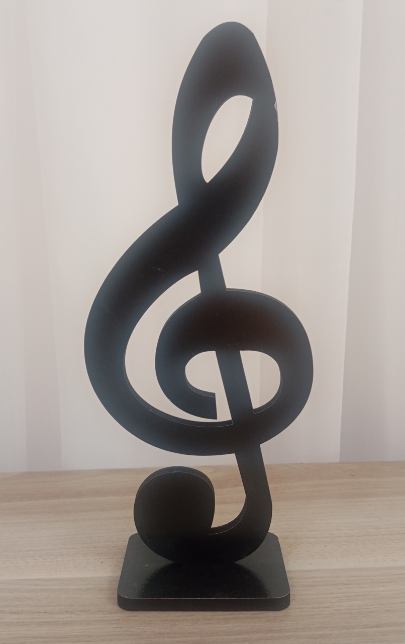 Displays Mdf 3D -  Musica Mod4 - Três Marias Festas