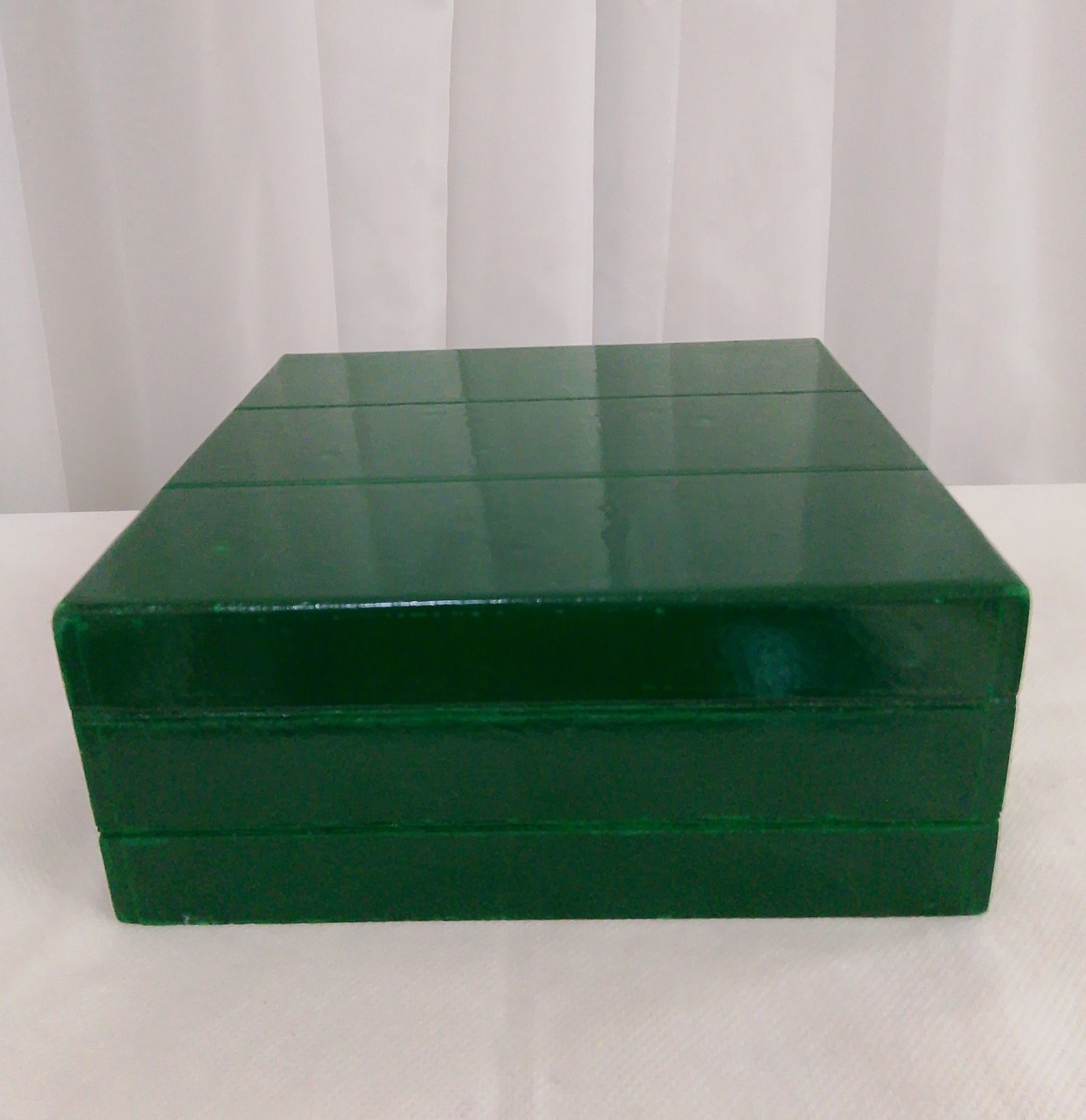 Caixa Suporte Verde Mod2 - Três Marias Festas