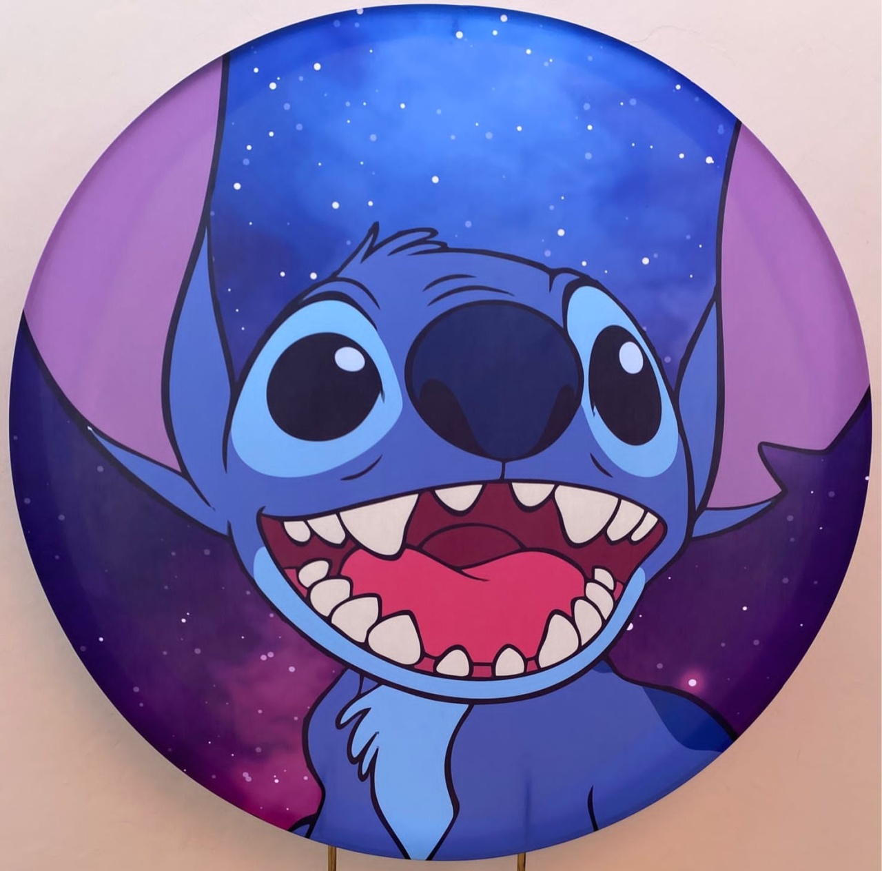 Painel Sublimado Stitch  - Três Marias Festas