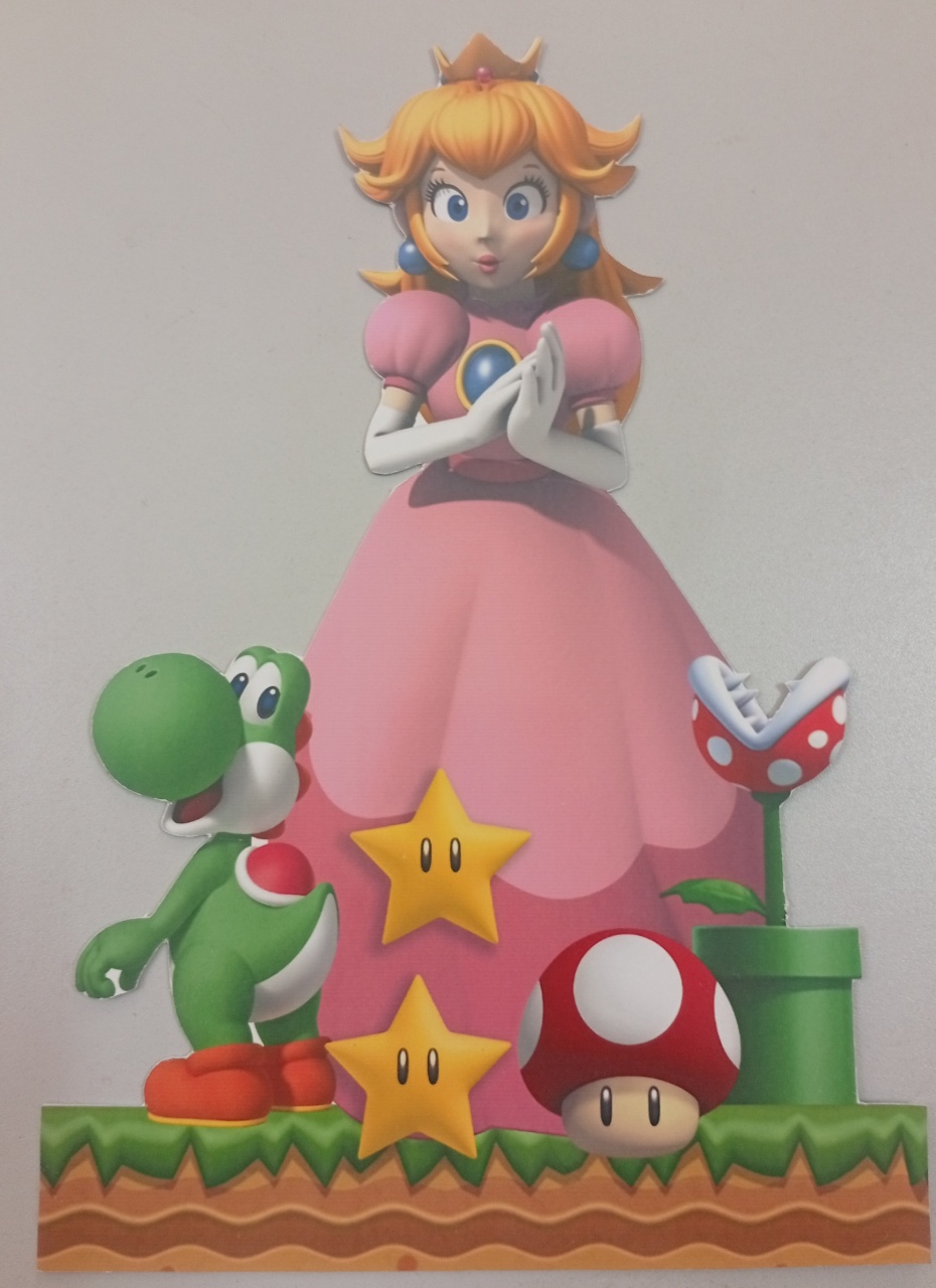 Display Simples - Princesa Mário Mod4 - Três Marias Festas
