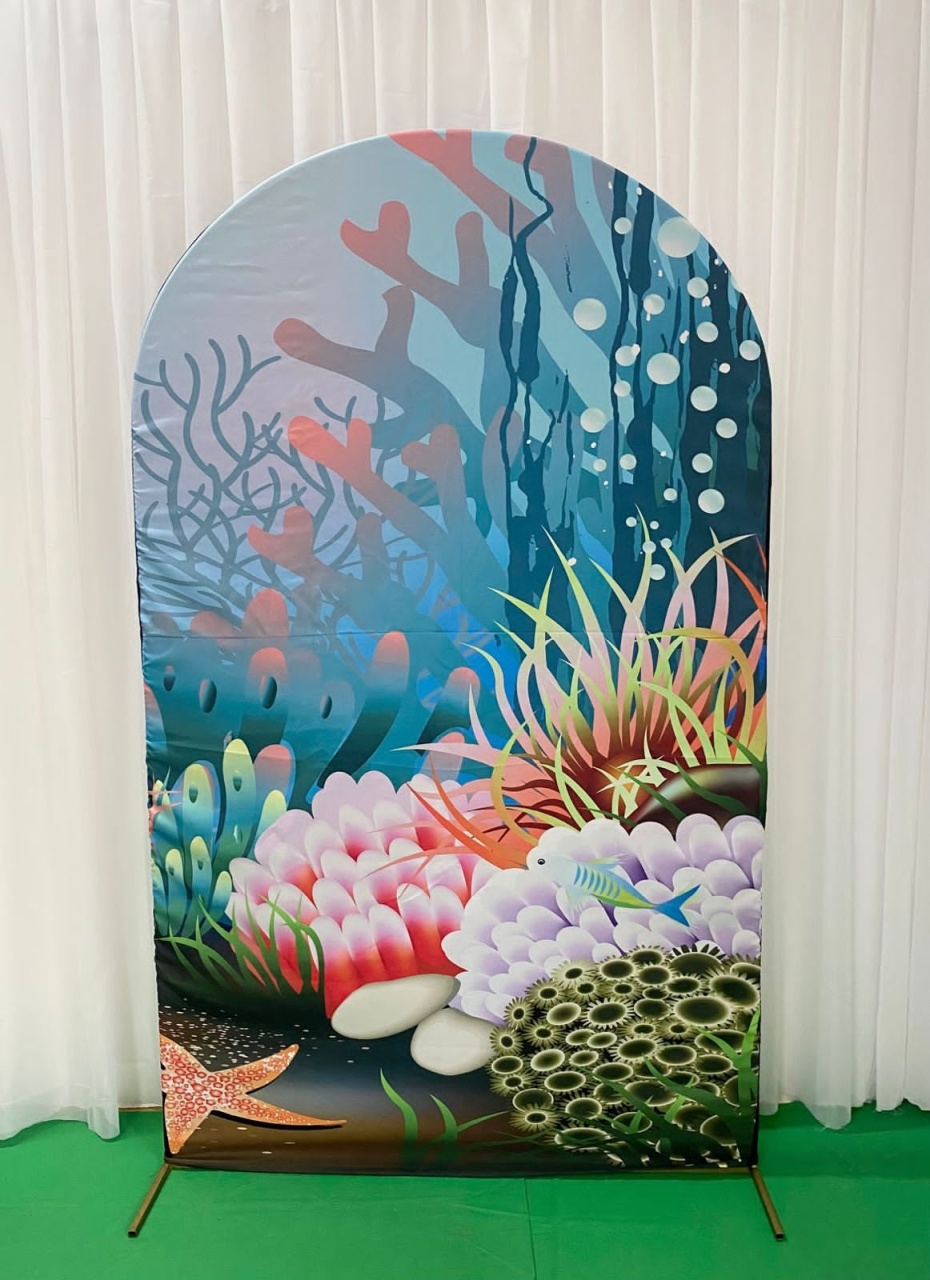 Capa Painel Pirulito Fundo Do Mar - Três Marias Festas
