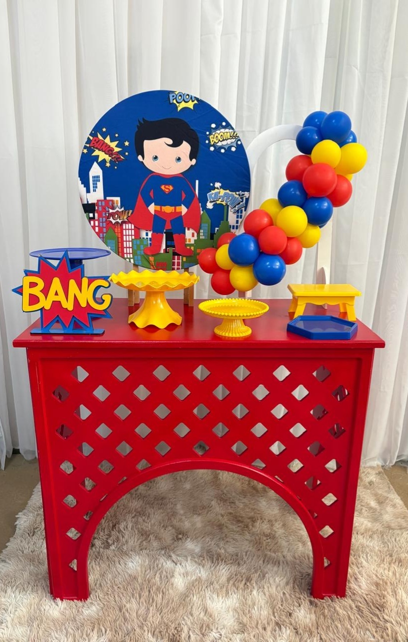 Mini Kit Super Homem Cute - Três Marias Festas