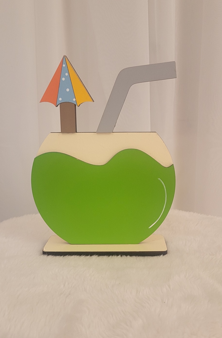 Display Mdf 3D Coco Drink  - Três Marias Festas
