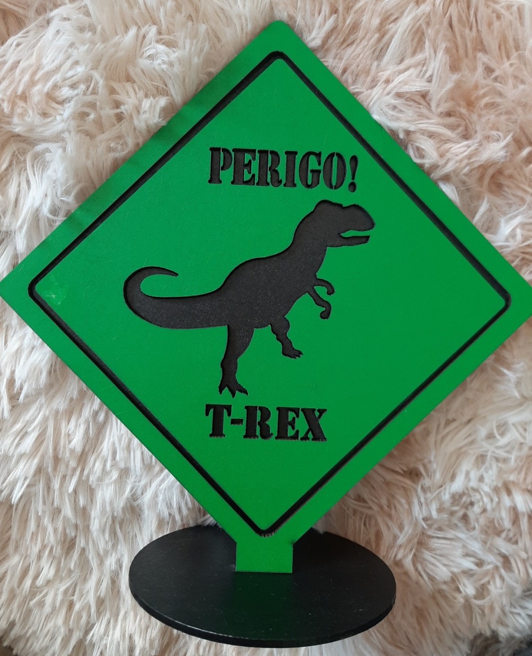 Displays Mdf 3D -  Dinossauro  - Três Marias Festas