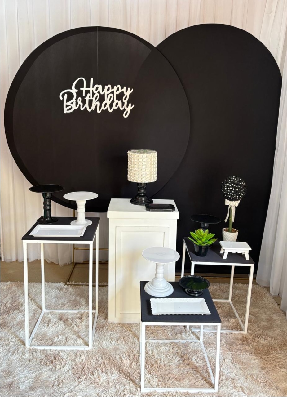 Preto E Branco - Happy Prata - Três Marias Festas