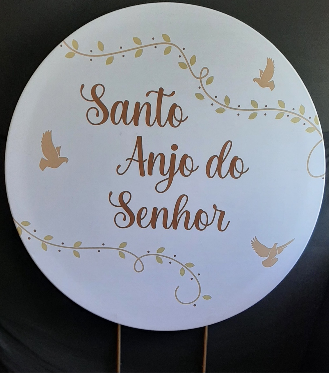 Painel Sublimado Santo Anjo Do Senhor - Três Marias Festas
