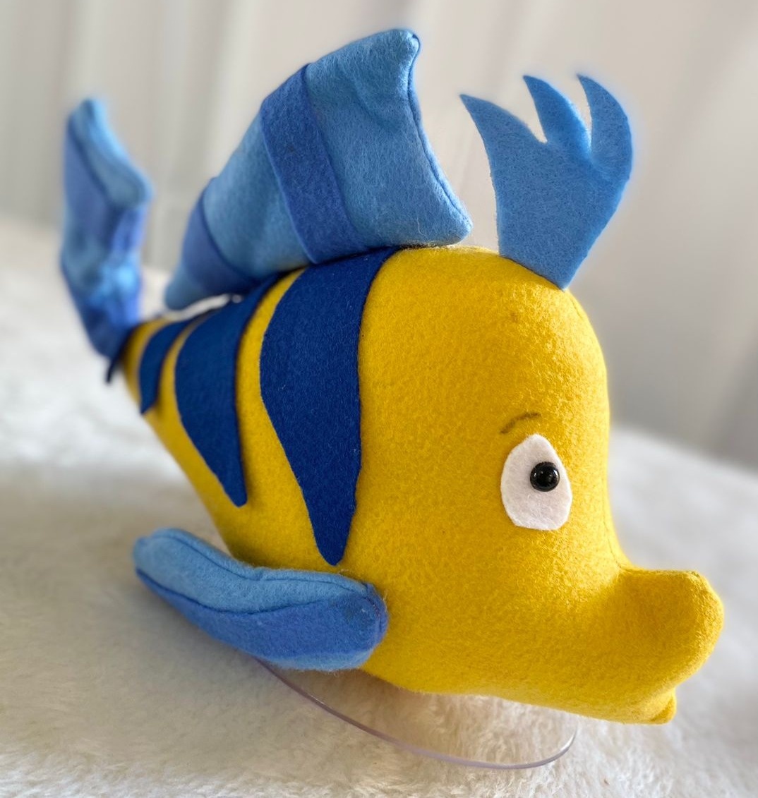 Linguado (Peixe da Sereia Ariel) Mod4  - Três Marias Festas