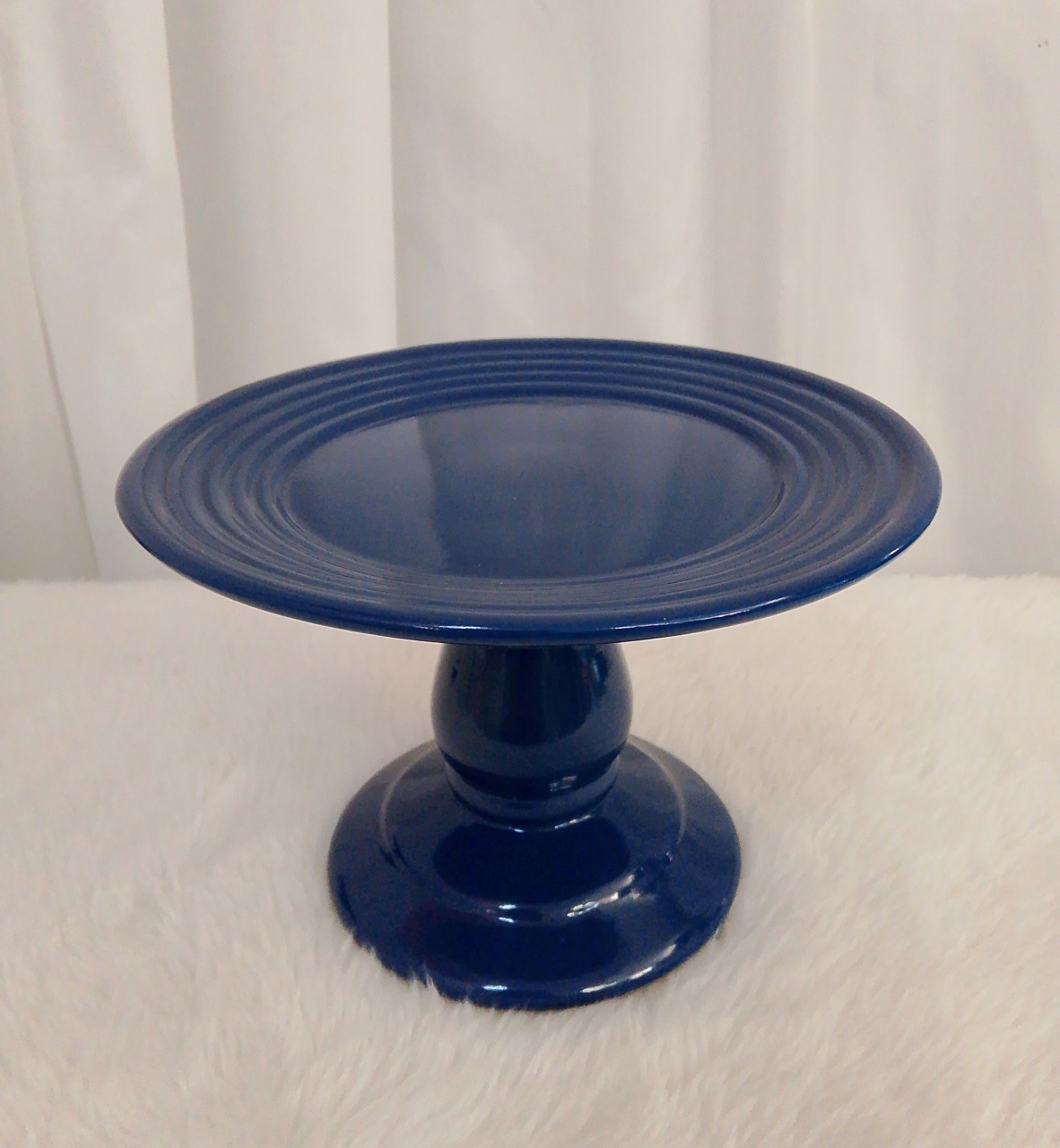 Bandeja / Doceira Azul Royal Mod15 - Três Marias Festas