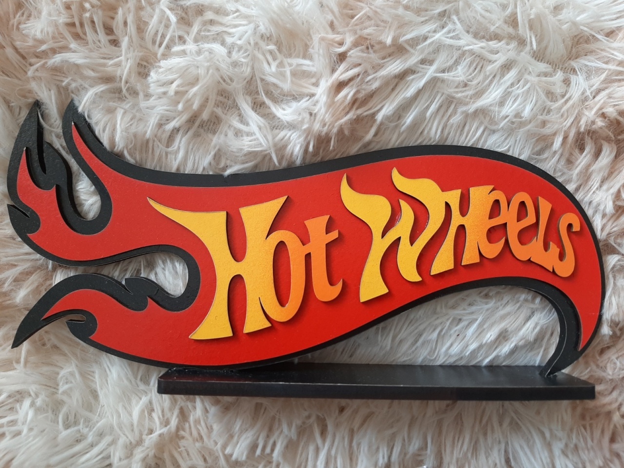 Displays Mdf 3D -  Hot Wheels  - Três Marias Festas