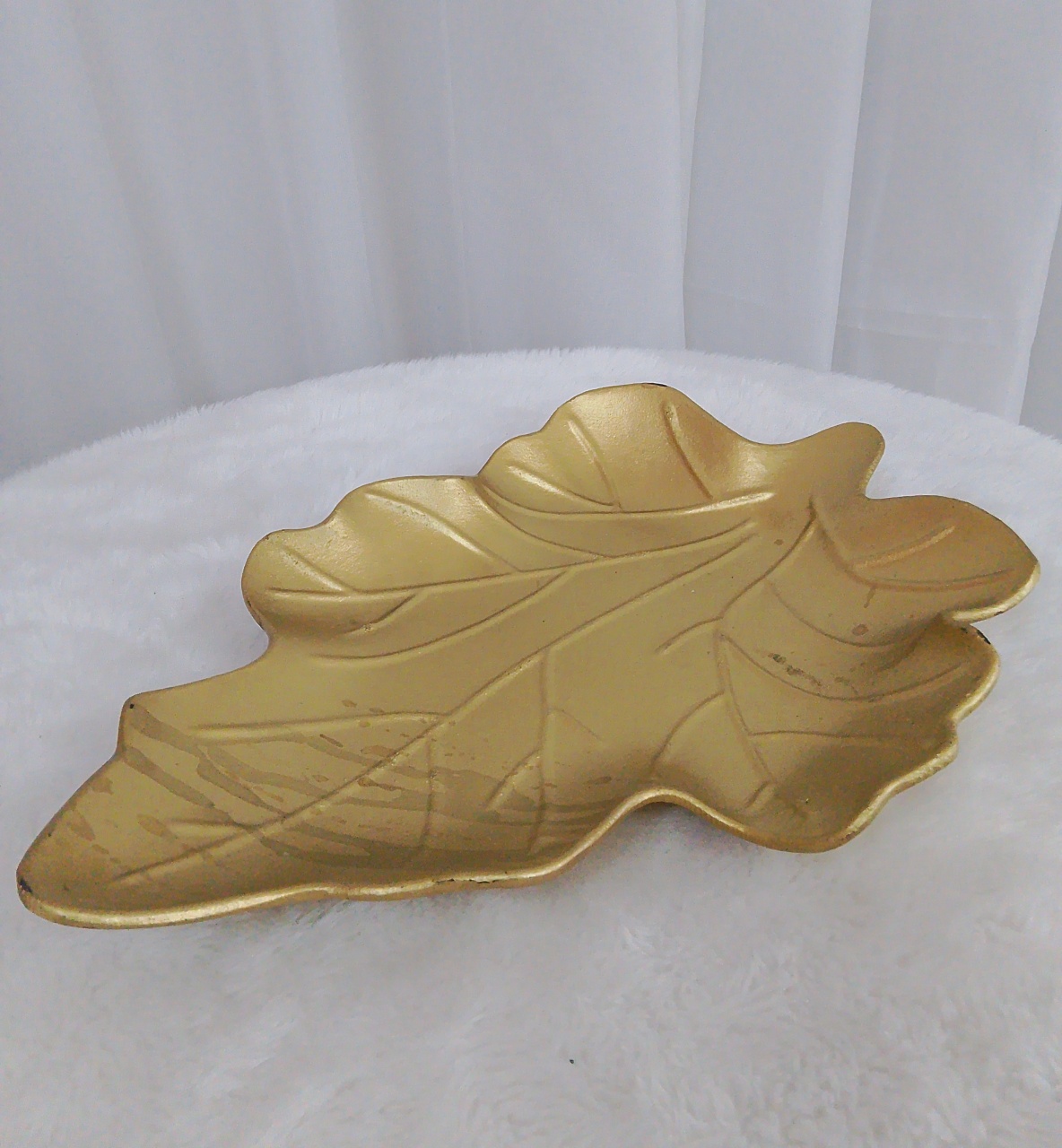 Bandeja / Doceira Dourado Folha - Três Marias Festas