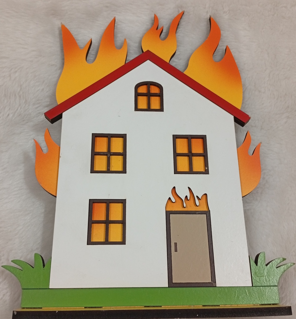 Displays Mdf 3D - Bombeiro Mod1 - Três Marias Festas