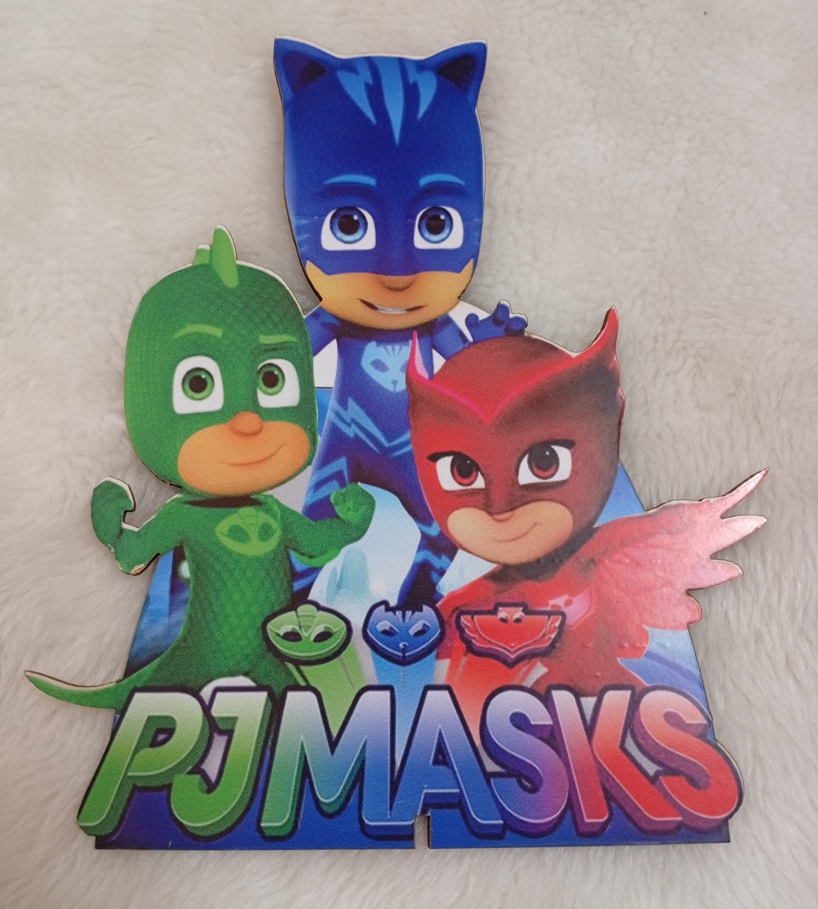 Display Mdf Simples - Pj Masks Mod8 - Três Marias Festas