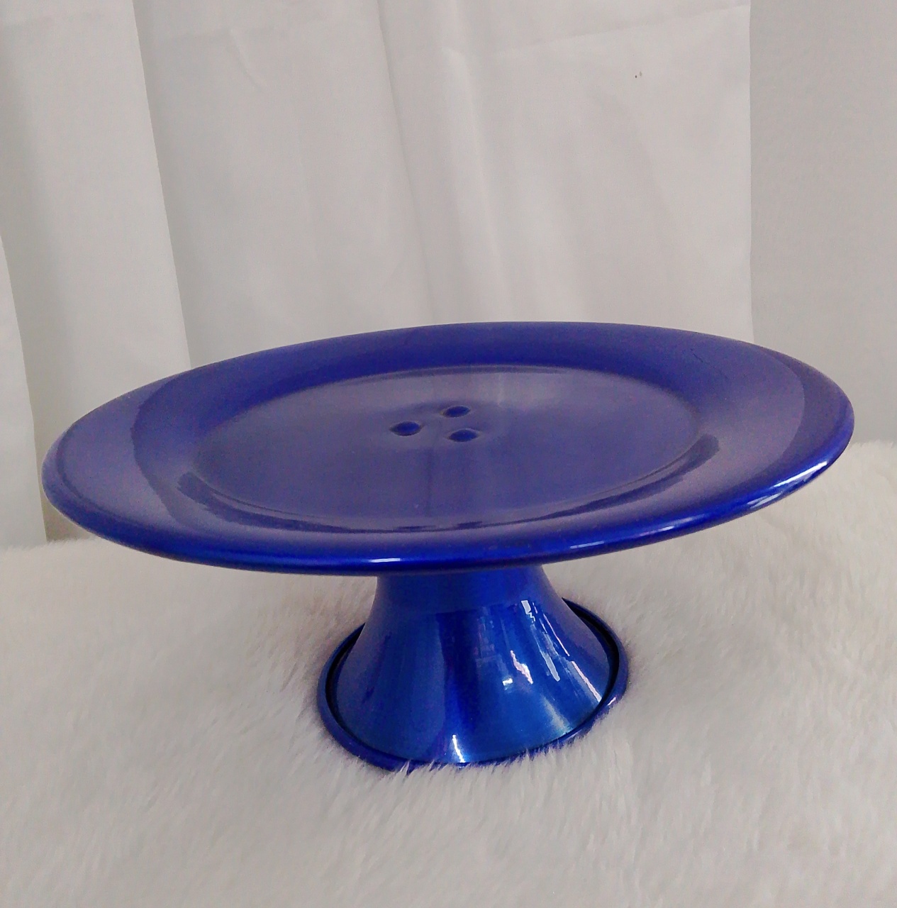 Bandeja / Doceira Azul Royal Mod17 - Três Marias Festas