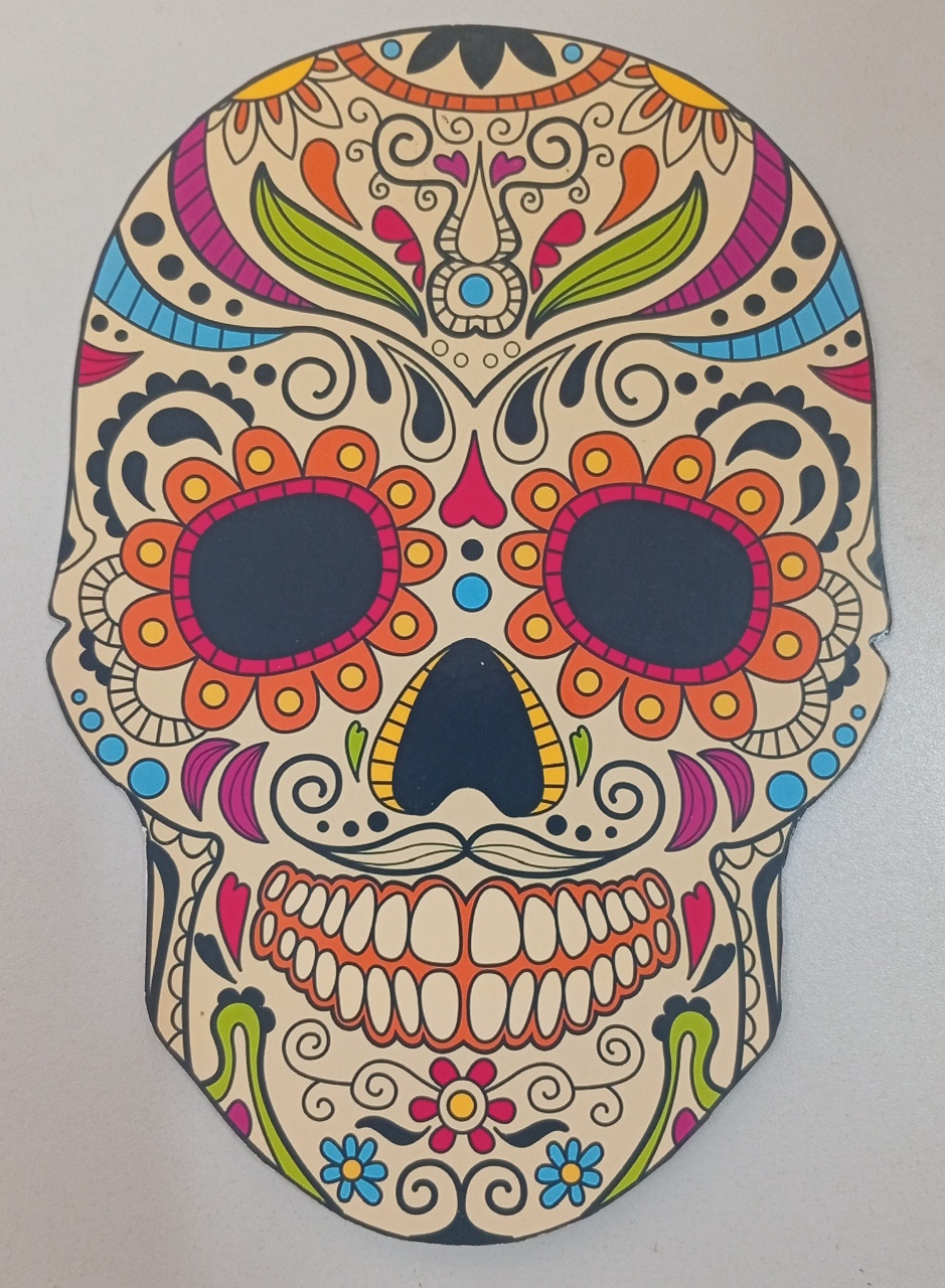 Display Ps -  Caveira Mexicana Mod2 - Três Marias Festas