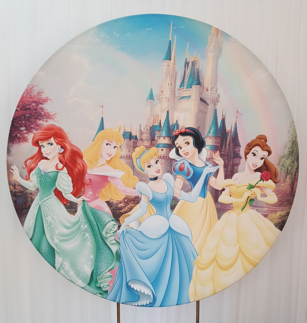 Painel Sublimado  Princesas - Três Marias Festas