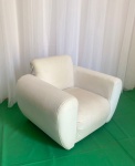 Poltrona Branca Vinil - imagem 2