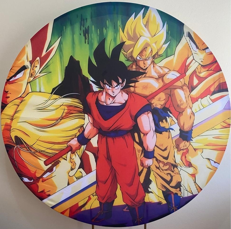 Painel Sublimado Dragon Ball - Três Marias Festas