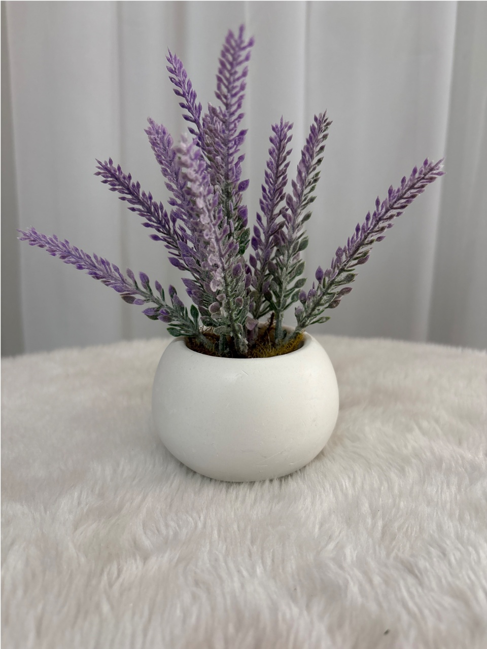 Mini Vasinho Com Flores Lavanda Mod 1 - Três Marias Festas
