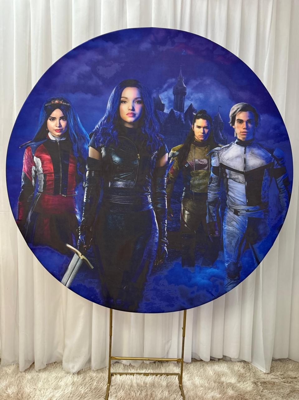 Painel Sublimado Descendentes - Três Marias Festas