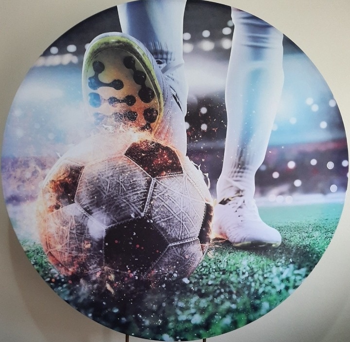 Painel Sublimado Futebol  - Três Marias Festas