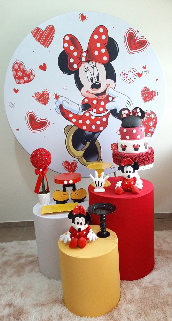 Minnie Vermelha - Três Marias Festas