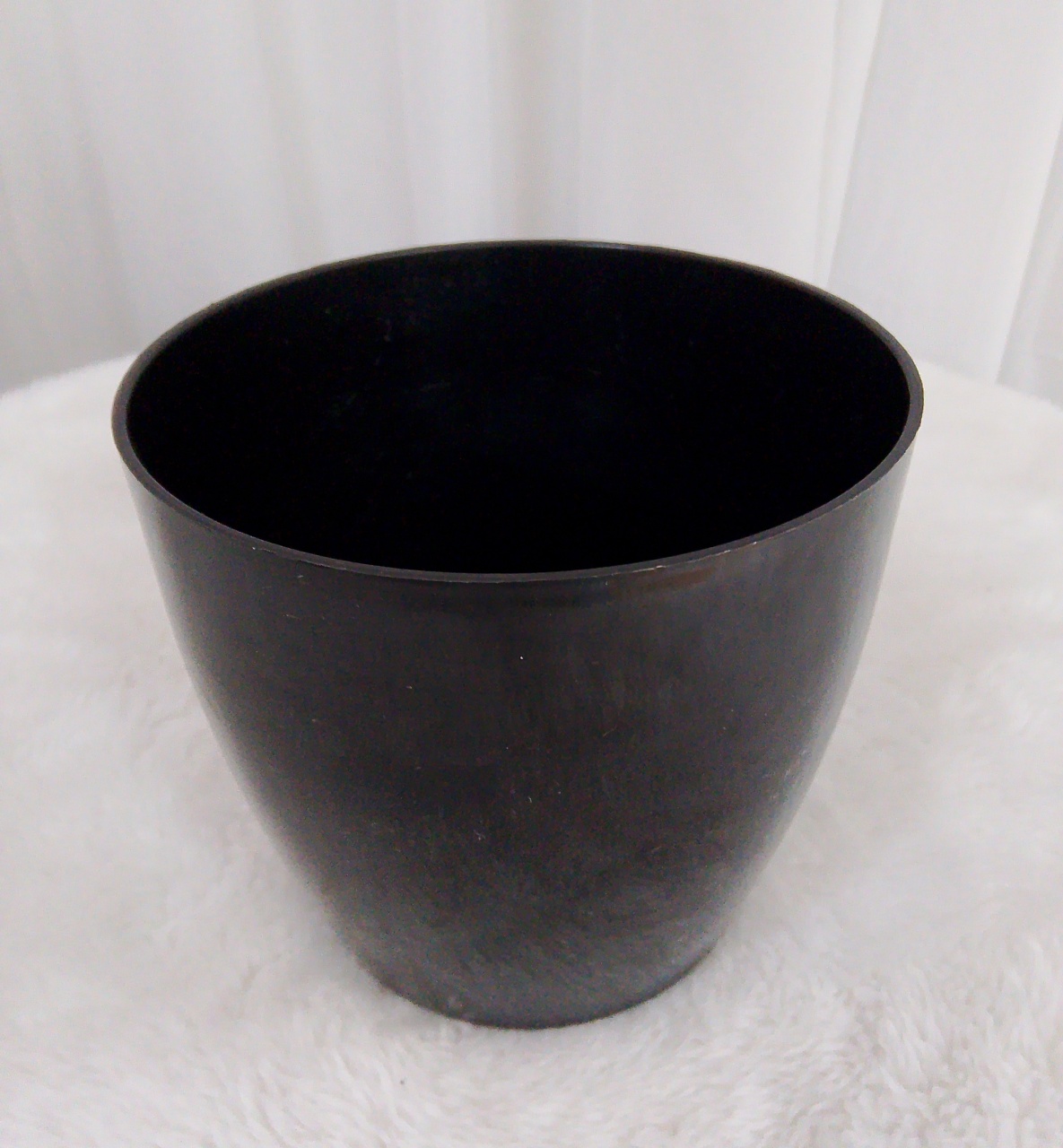 Vaso Plástico Preto - Três Marias Festas
