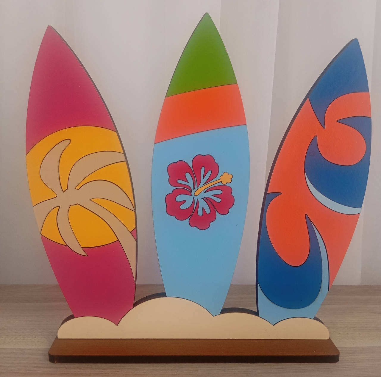 Displays Mdf 3D - Pranchas - Três Marias Festas