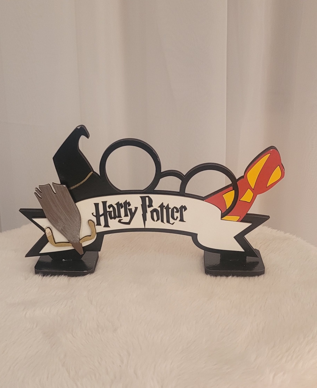 Display Mdf 3D Harry Potter (Óculos) - Três Marias Festas