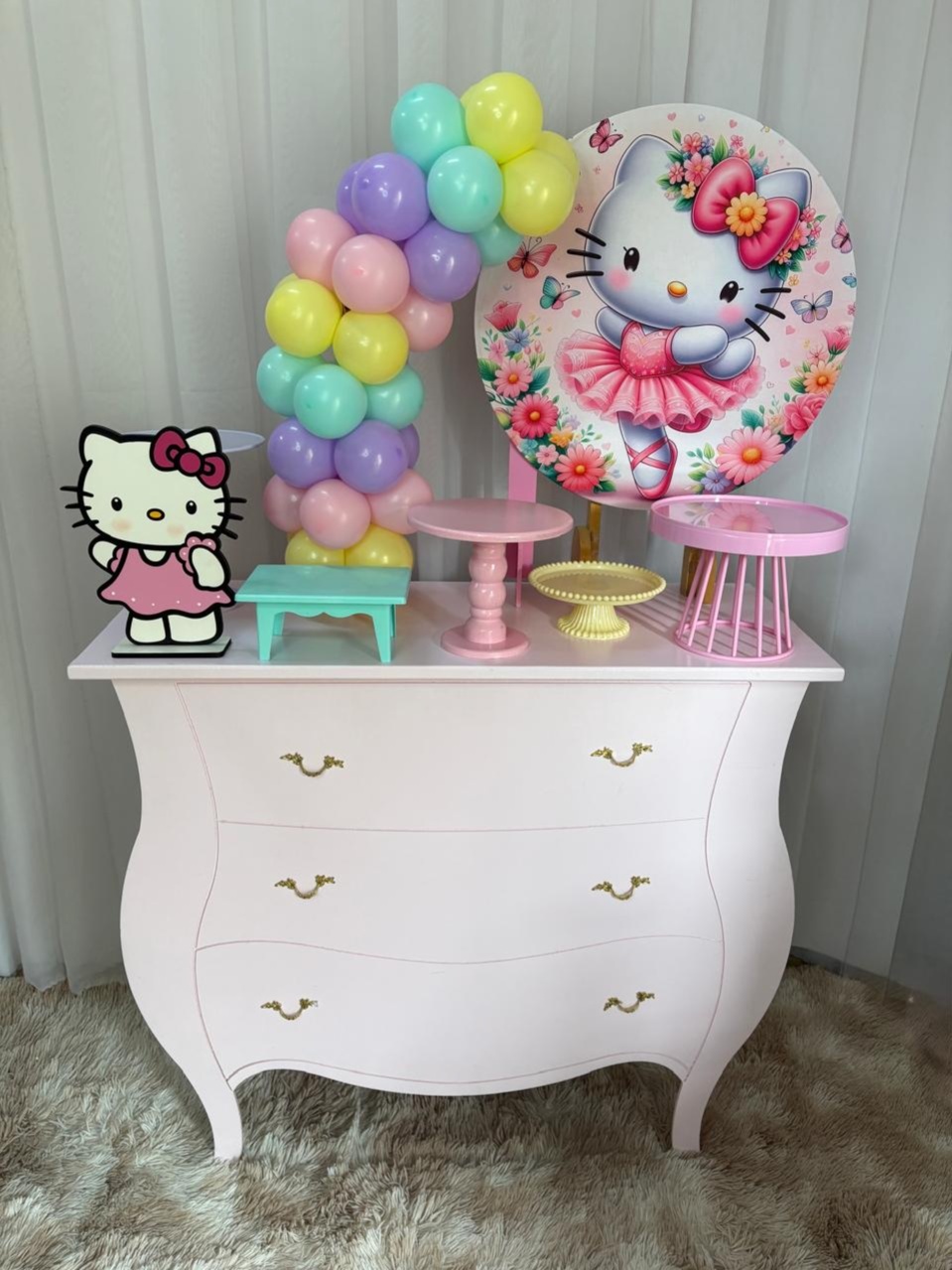 Mini Kit Hello Kitty - Três Marias Festas
