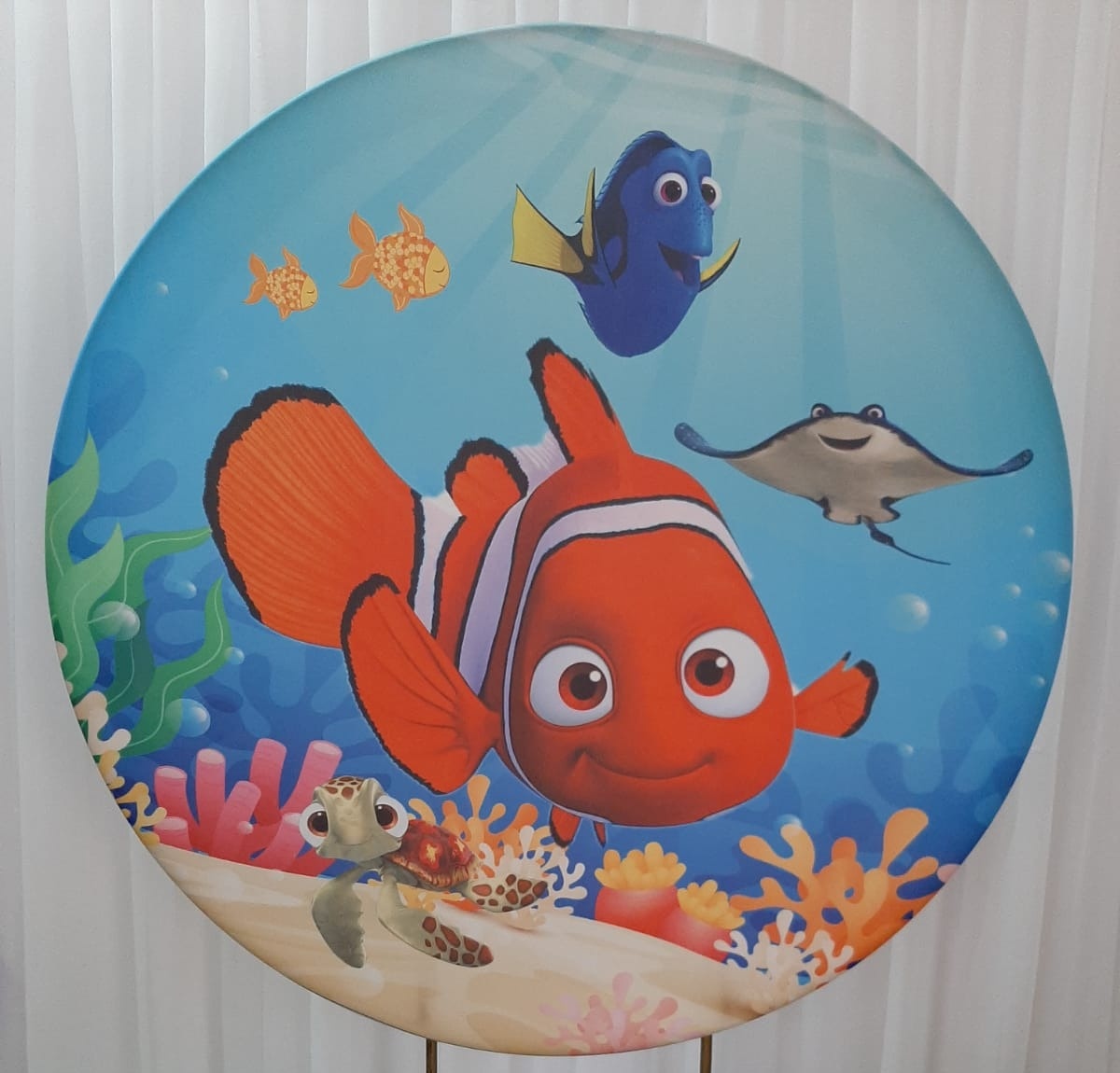 Painel Sublimado Nemo - Três Marias Festas