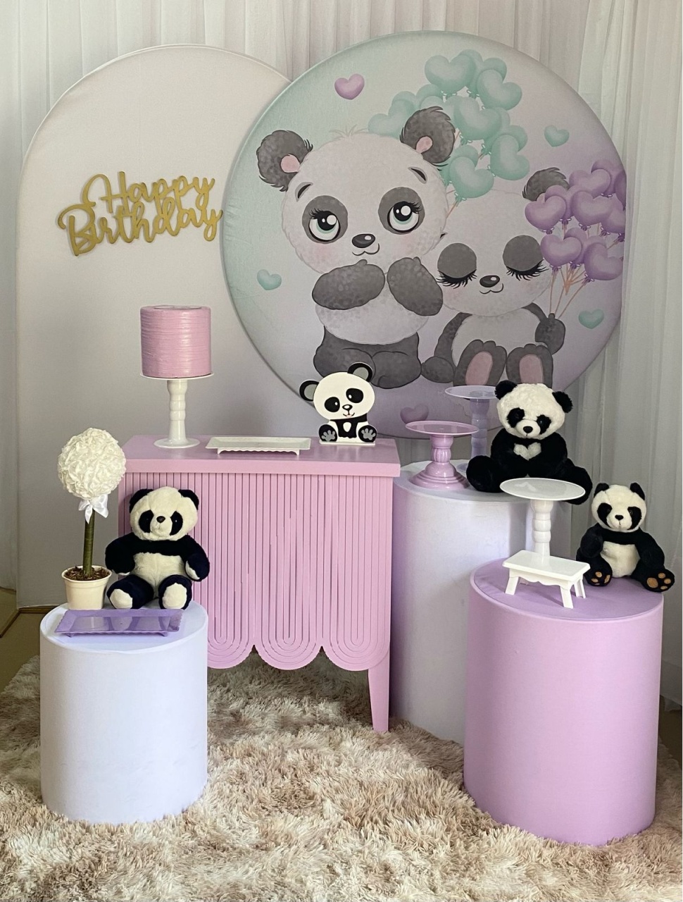 Pandas - Chá Revelação - Três Marias Festas
