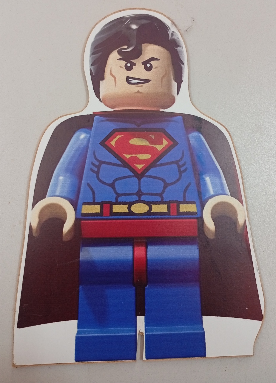 Display Simples - Super Man  - Três Marias Festas