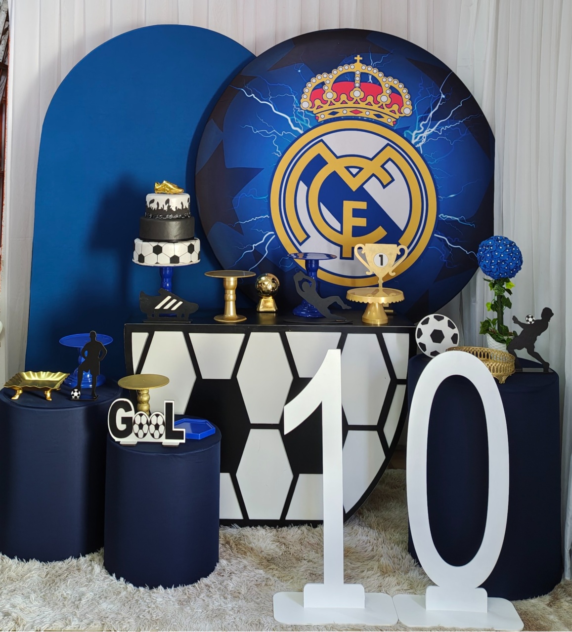 Futebol- Real Madrid Mod1 - Três Marias Festas