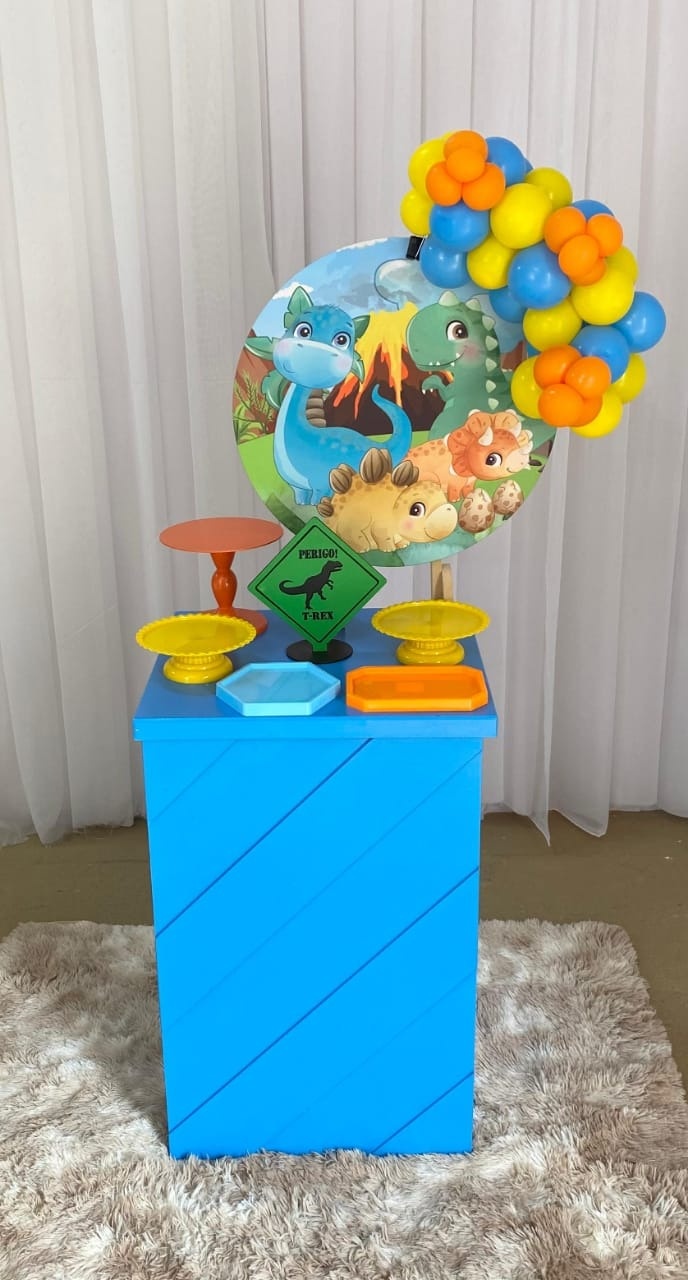 Mini Kit Dino Baby - Três Marias Festas