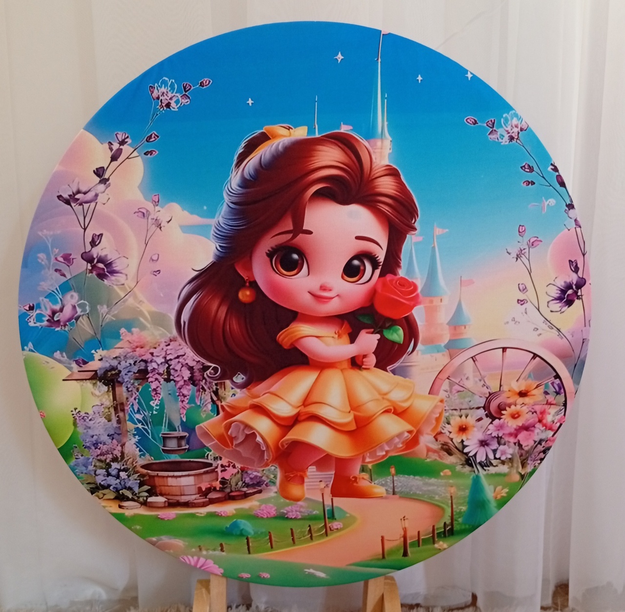 Princesa Bela Baby - Três Marias Festas