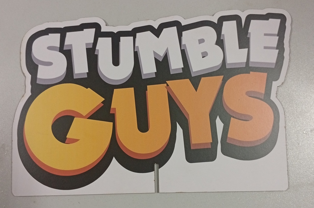 Display Simples -  Stumble Guys Mod1 - Três Marias Festas