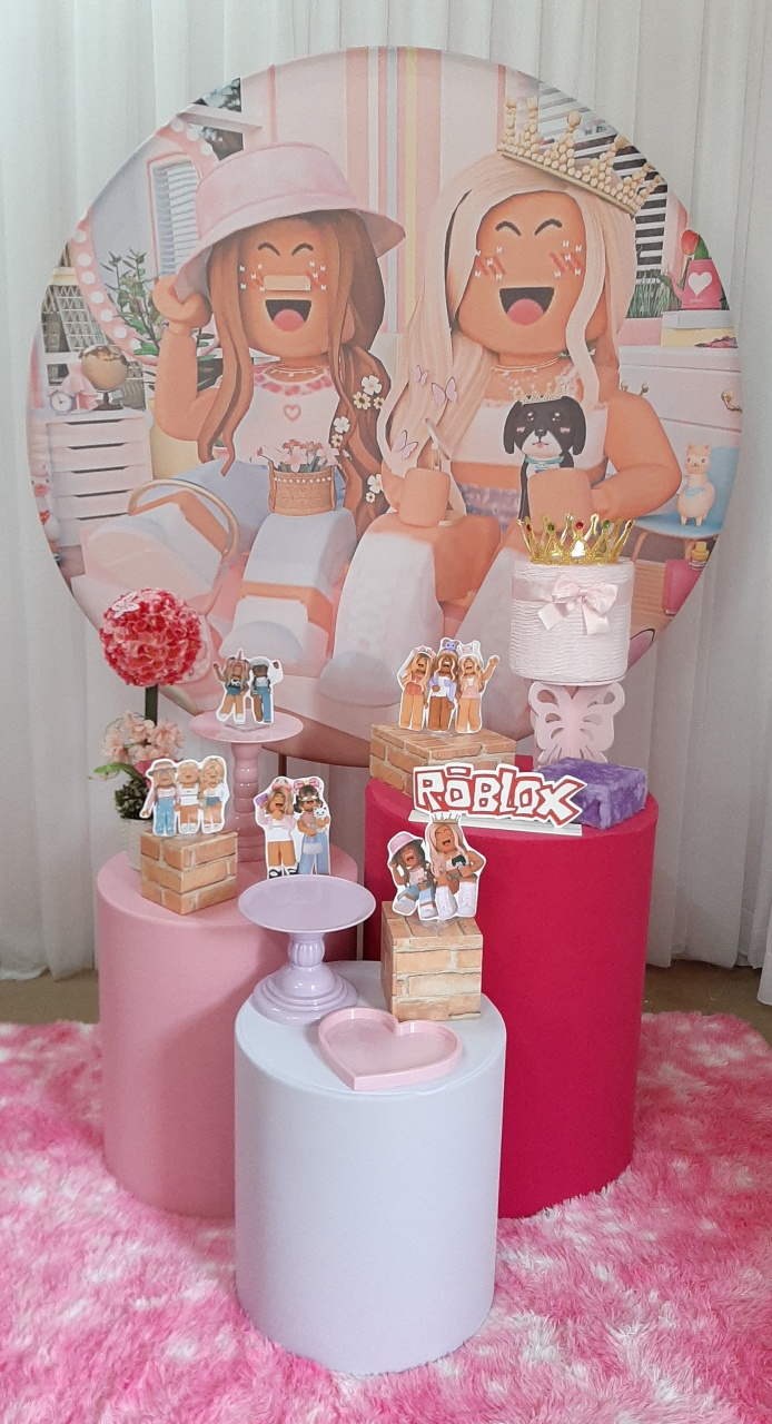 Roblox Rosa (Mod 2) - Três Marias Festas