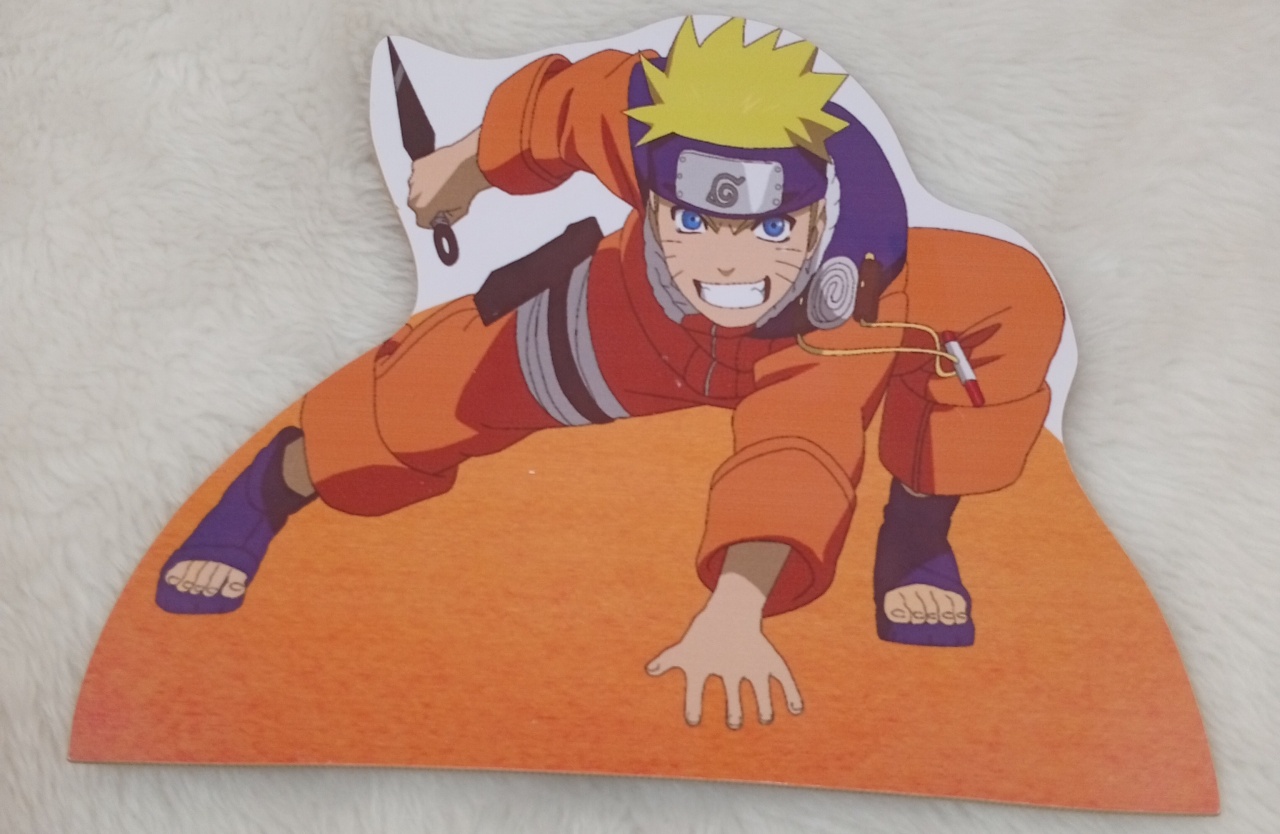 Display Mdf Simples - Naruto Mod 2 - Três Marias Festas