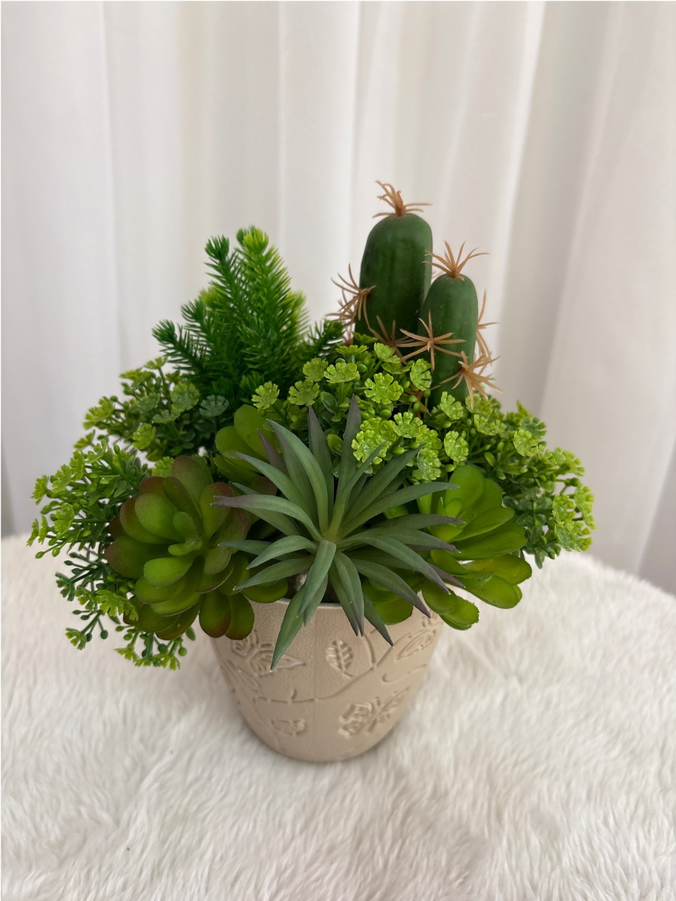 Vasinho Decorativo Cactos - Três Marias Festas