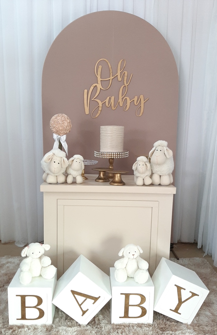 Oh Baby Ovelhas - Chá Revelação, Aniversário Ou Chá de Bb - Três Marias Festas