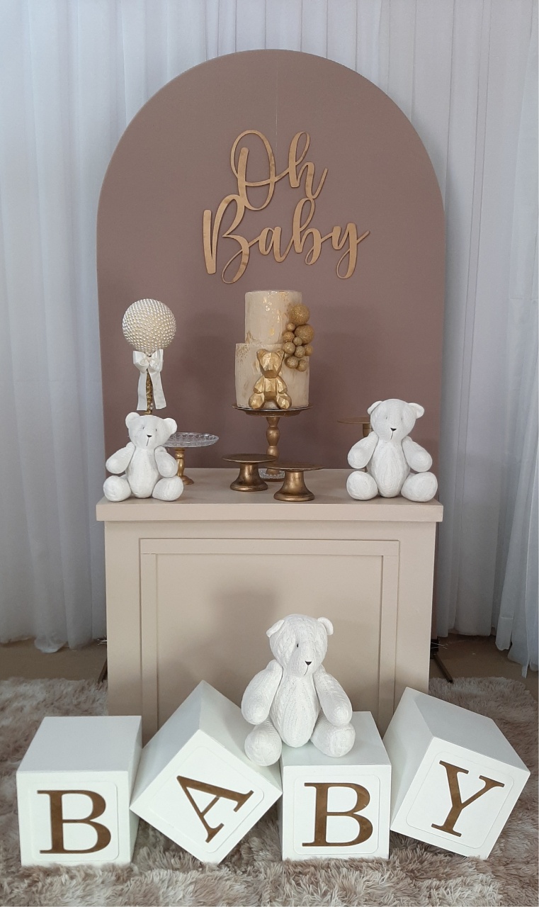Oh Baby Ursos - Chá Revelação, Aniversário Ou Chá de Bb - Três Marias Festas