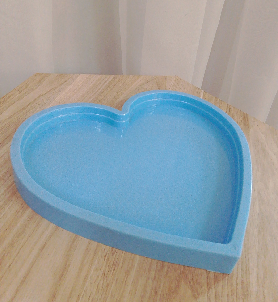 Bandeja / Doceira Azul Bebê Coração - Três Marias Festas