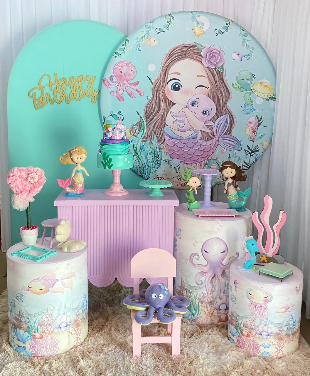 Sereia Baby (Mod2) - Três Marias Festas
