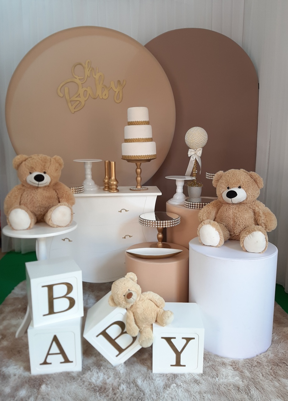 Oh Baby - Chocolate Chá Revelação Ou Chá de Bb - Três Marias Festas