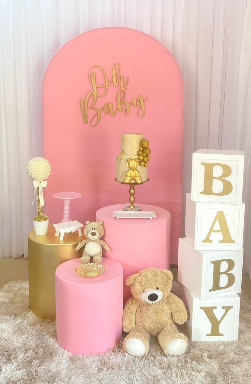 Oh Baby Pirulito Rosa Bb - Três Marias Festas