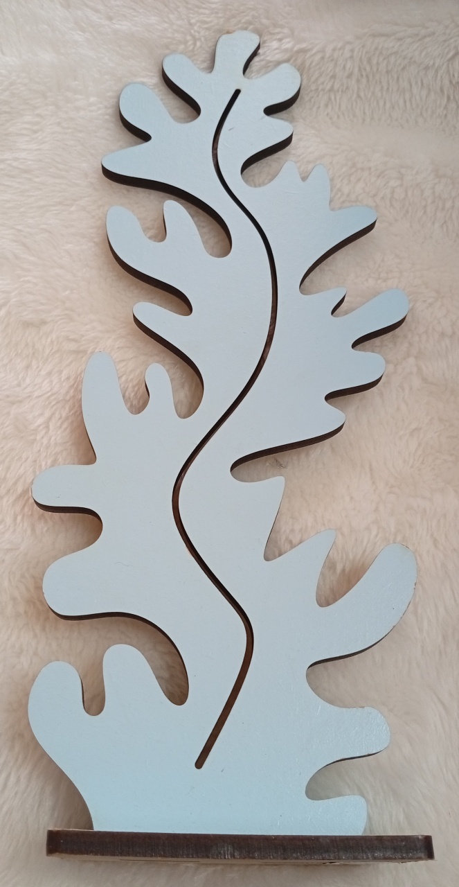 Displays Mdf 3D - Alga Mod2 - Três Marias Festas